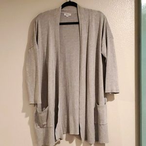 Olivia Warren XL 3/4 Sleeve Open Cardigan
